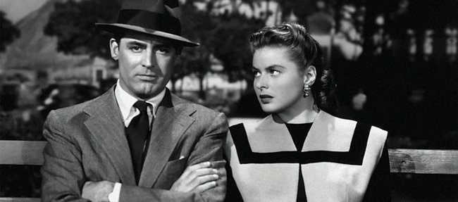Alicia (Ingrid Bergman) und T.R. Devlin (Cary Grant) müssen zusammenarbeiten.