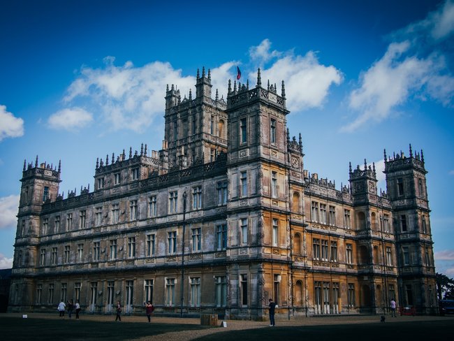 Das Highclere Castle in Hampshire, England