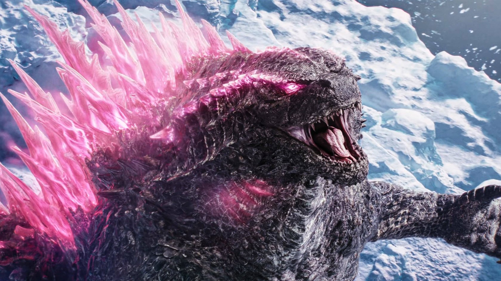 Szene aus „Godzilla x Kong: The New Empire“.