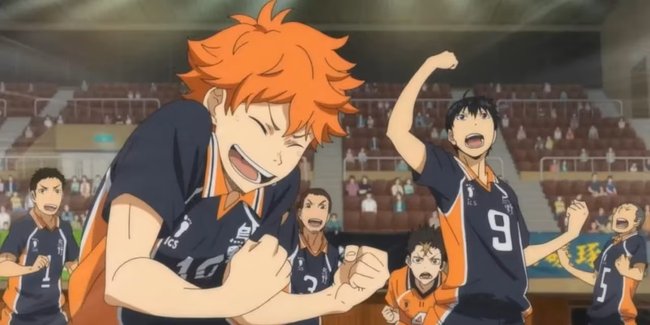 Das Bild zeigt Karasuno.