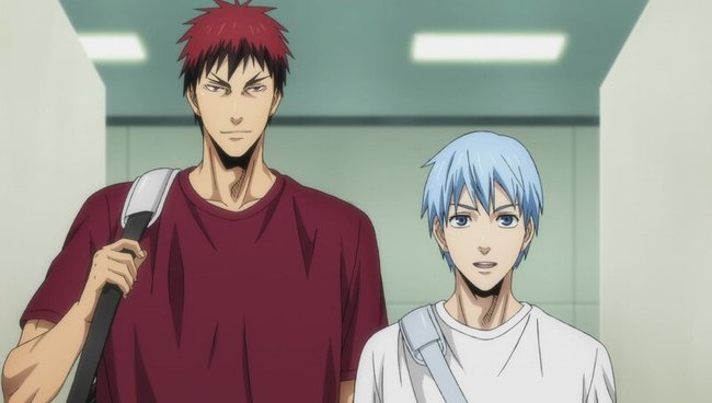 Seijuro Akashi und Tetsuya Kuroko.