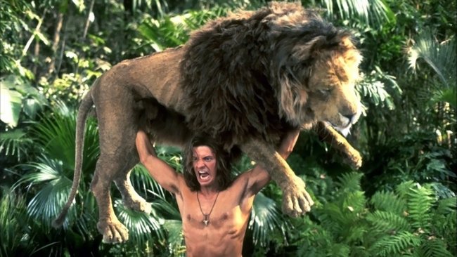 George (Brendan Fraser) ist im Dschungel aufgewachsen.