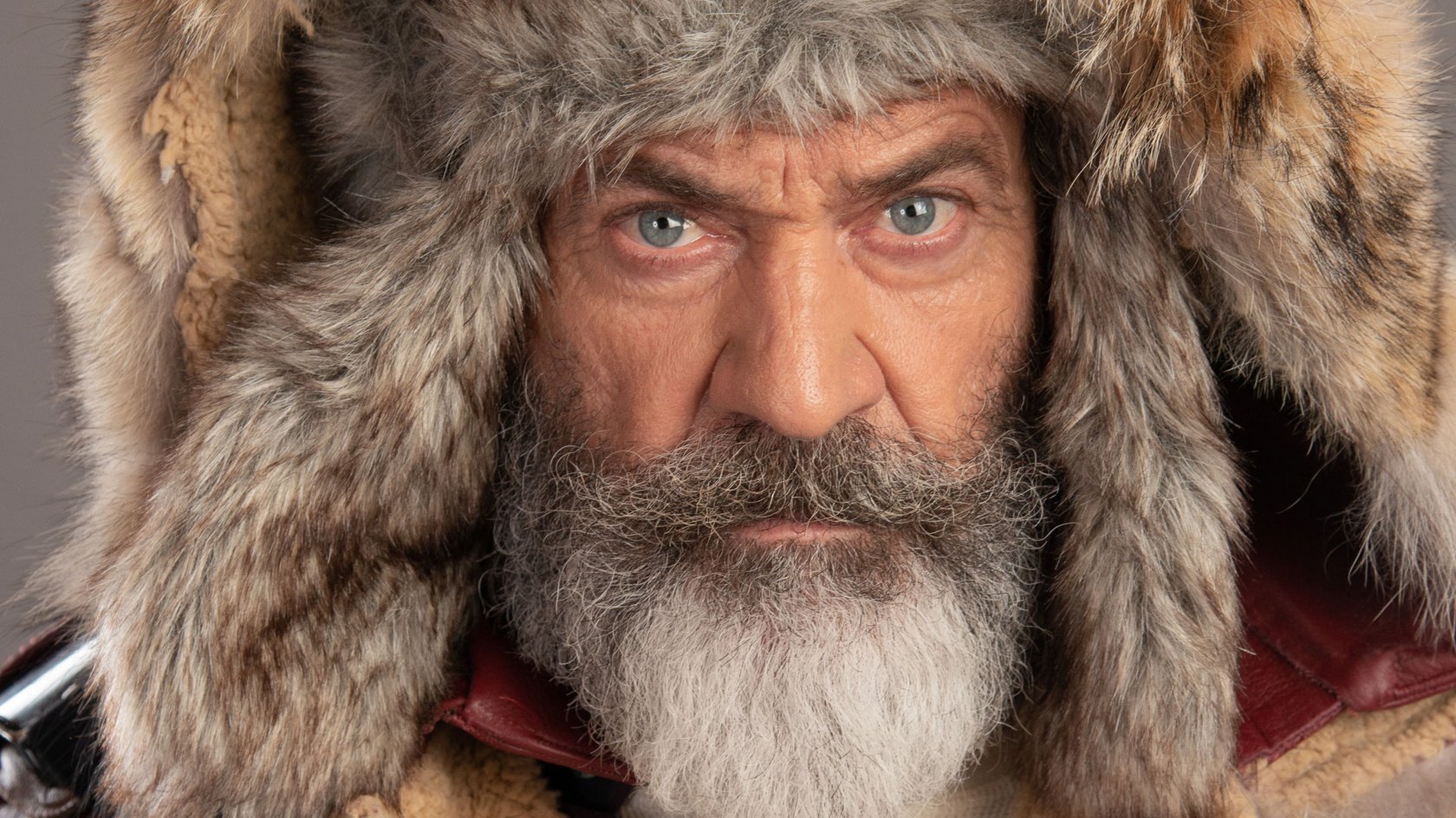 Mel Gibson als Weihnachtsmann in „Fatman“.