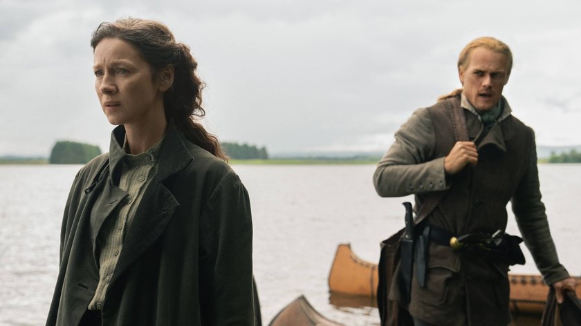 Caitriona Balfe und Sam Heughan in „Outlander“.