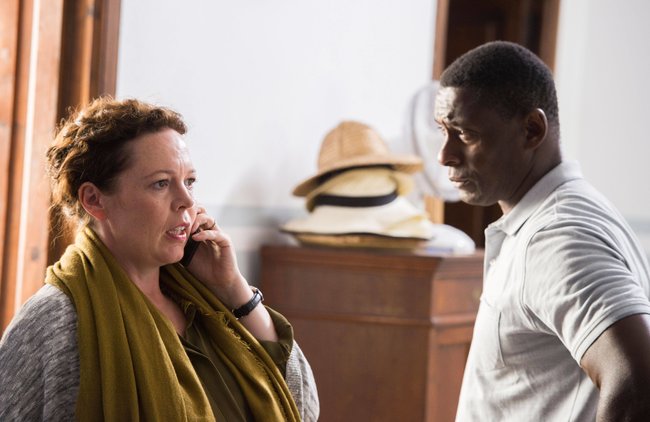 Olivia Colman und David Harewood in „The Night Manager“.