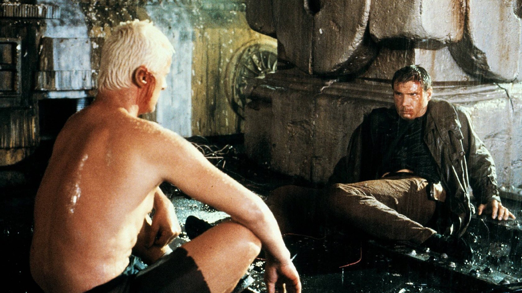 Rutger Hauer und Harrison Ford in „Blade Runner“.
