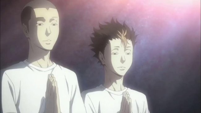 Das Bild zeigt Ryūnosuke Tanaka und Yu Nishinoya.