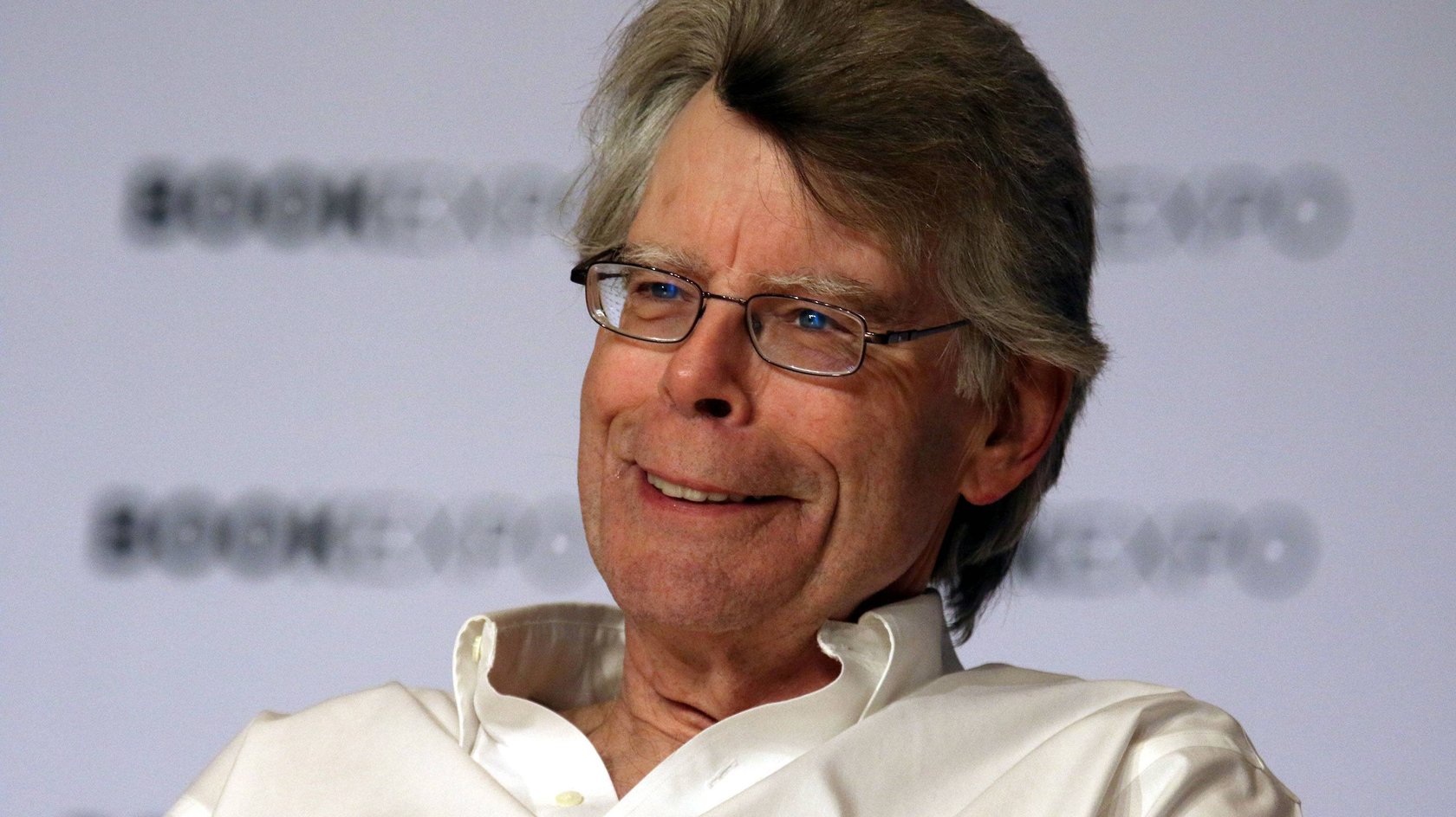 Stephen King auf der Book Expo 2017.