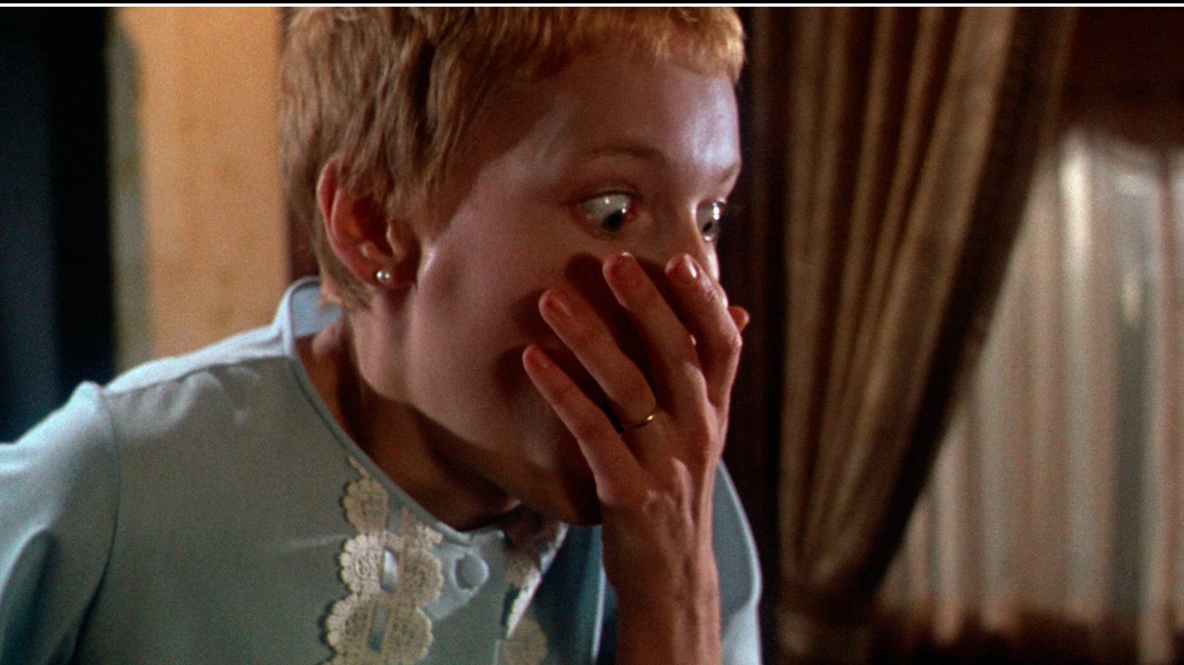 Mia Farrow in „Rosemary's Baby“.