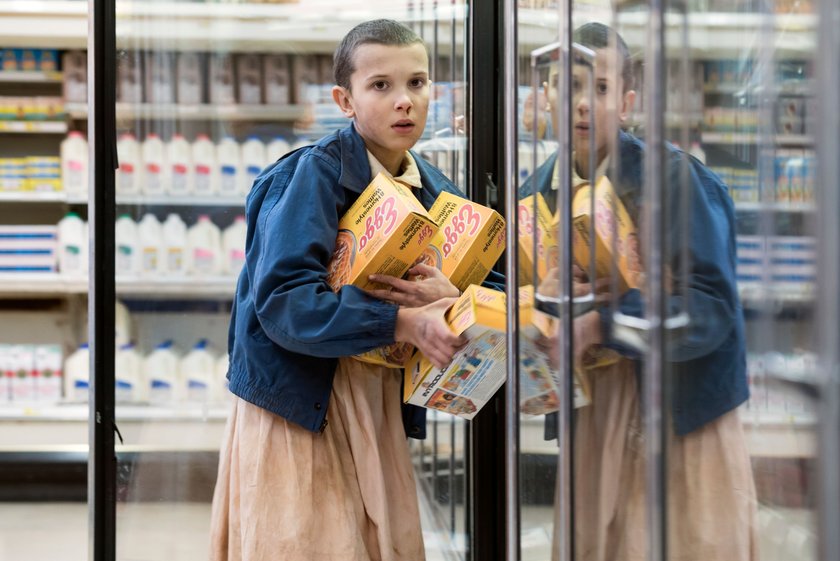 Millie Bobby Brown in "Stranger Things".