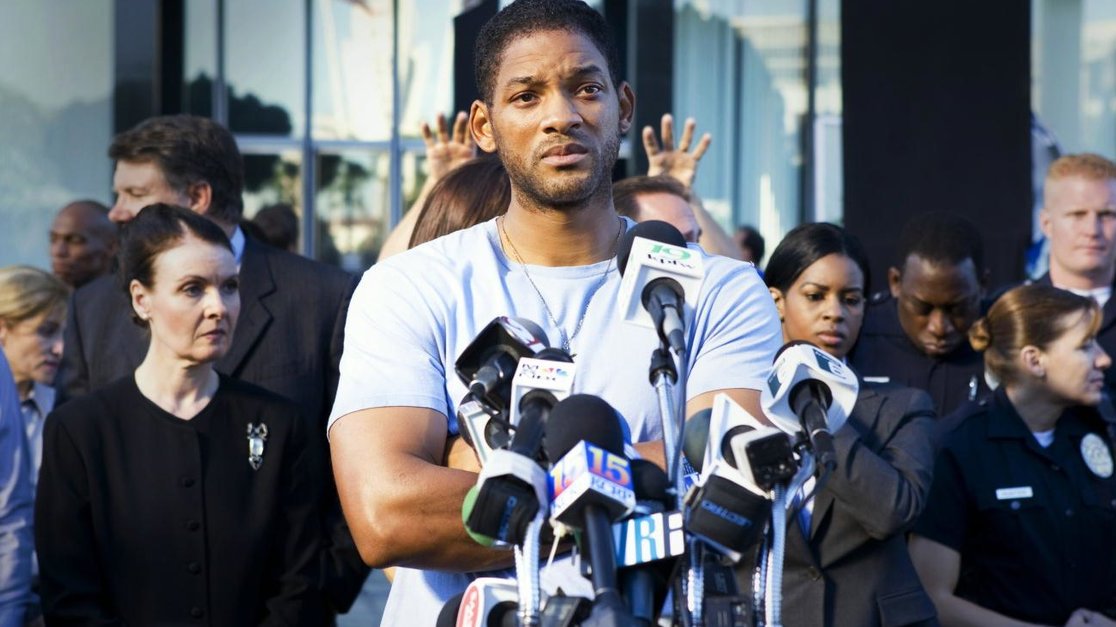 Will Smith in seiner Rolle als umstrittener Held.
