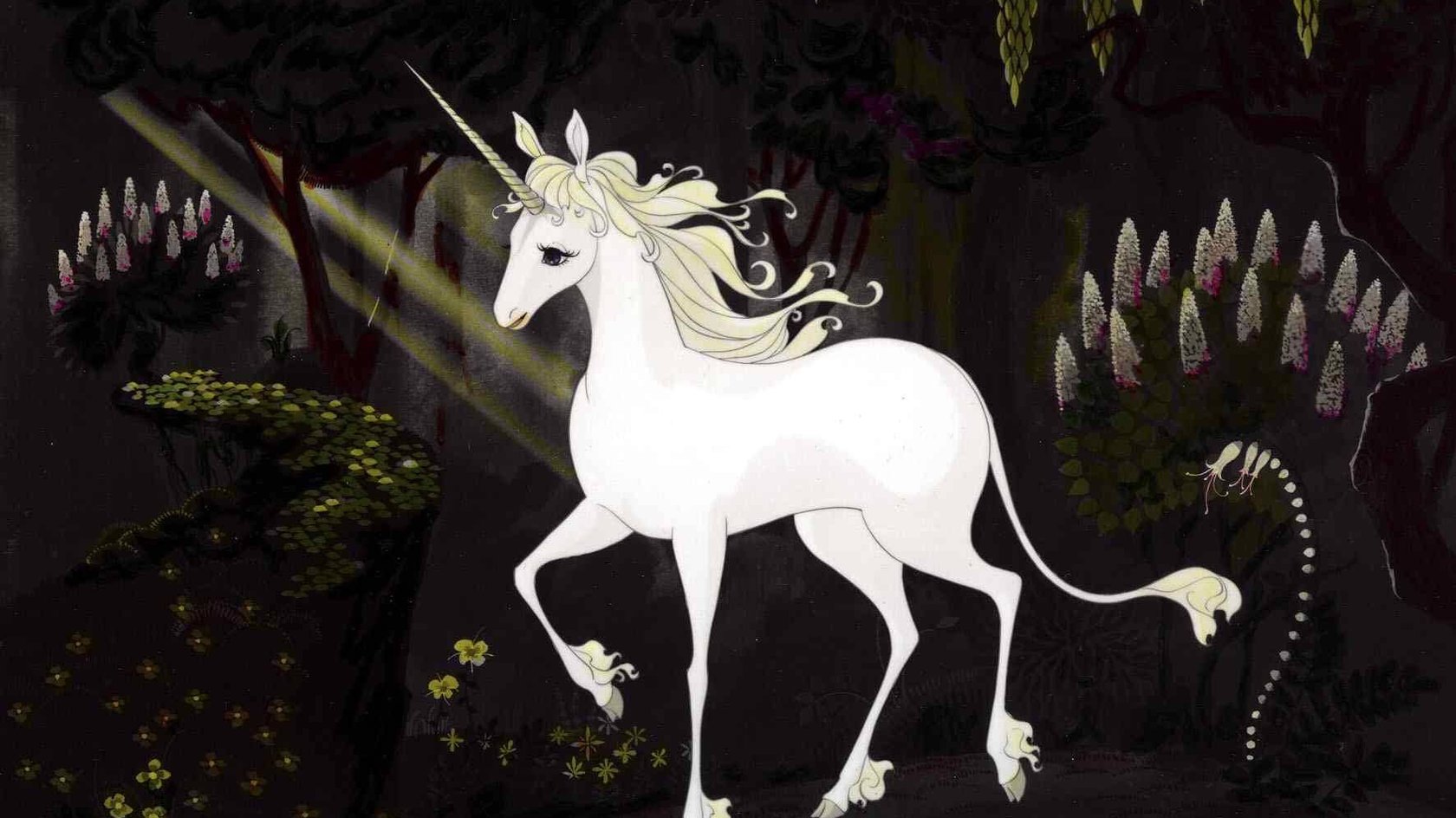 Das „Das letzte Einhorn“ aus dem Jahr 1982.