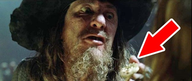 Geoffrey Rush in "Fluch der Karibik"