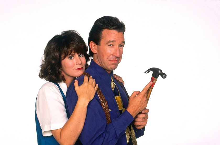 HOME IMPROVEMENT, from left: Patricia Richardson, Tim Allen, 1991, 1991-99. ph: Mario Casilli/TV Guide/Touchstone Television / Courtesy: Everett CollectionTSDHOIM TO011 PUBLICATIONxINxGERxSUIxAUTxONLY Copyright: xx TSDHOIM TO011 TSDHOIM_TO011_H
