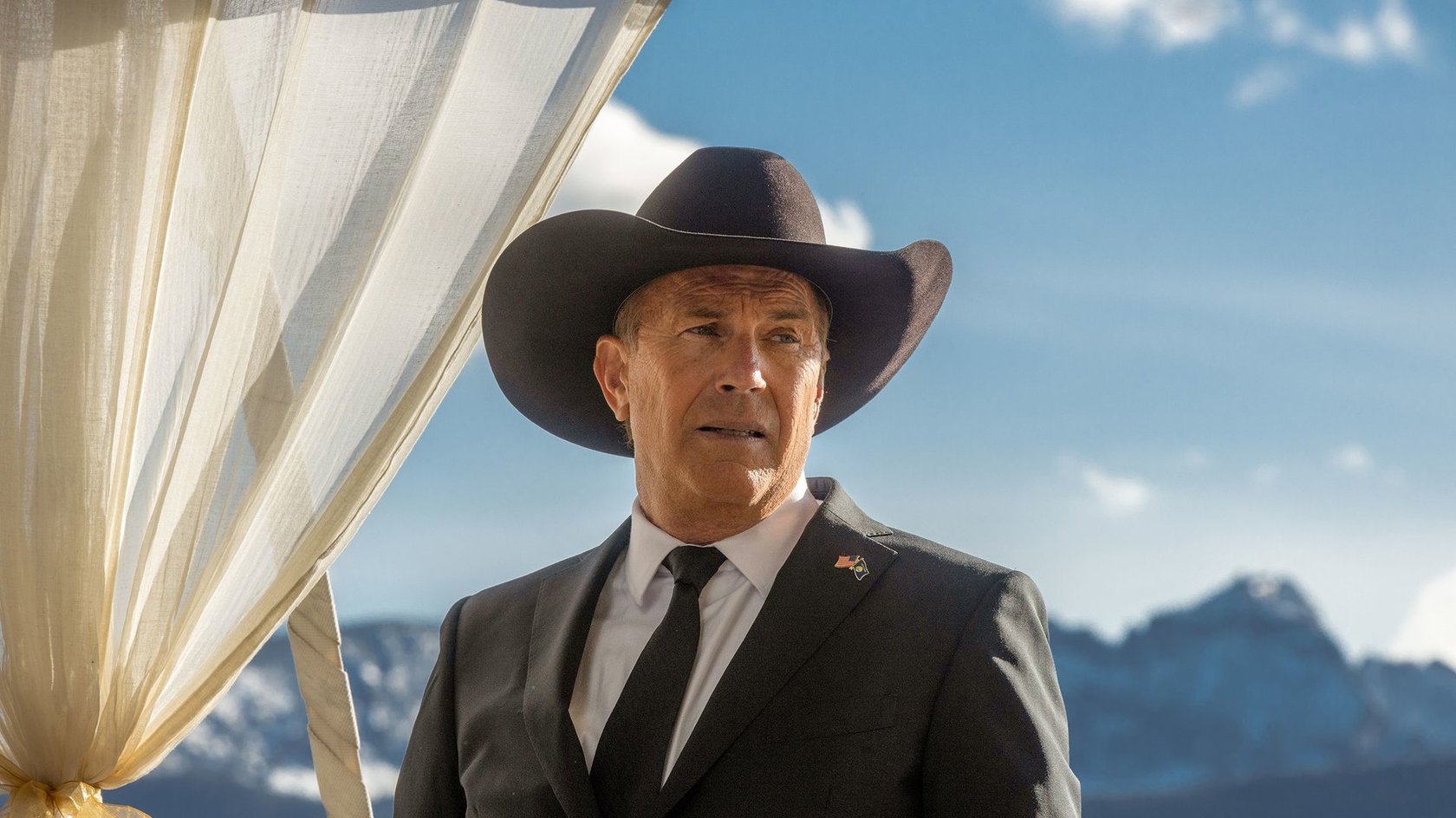 Familienoberhaupt John Dutton III (Kevin Costner) führt erfolgreich seine Ranch.