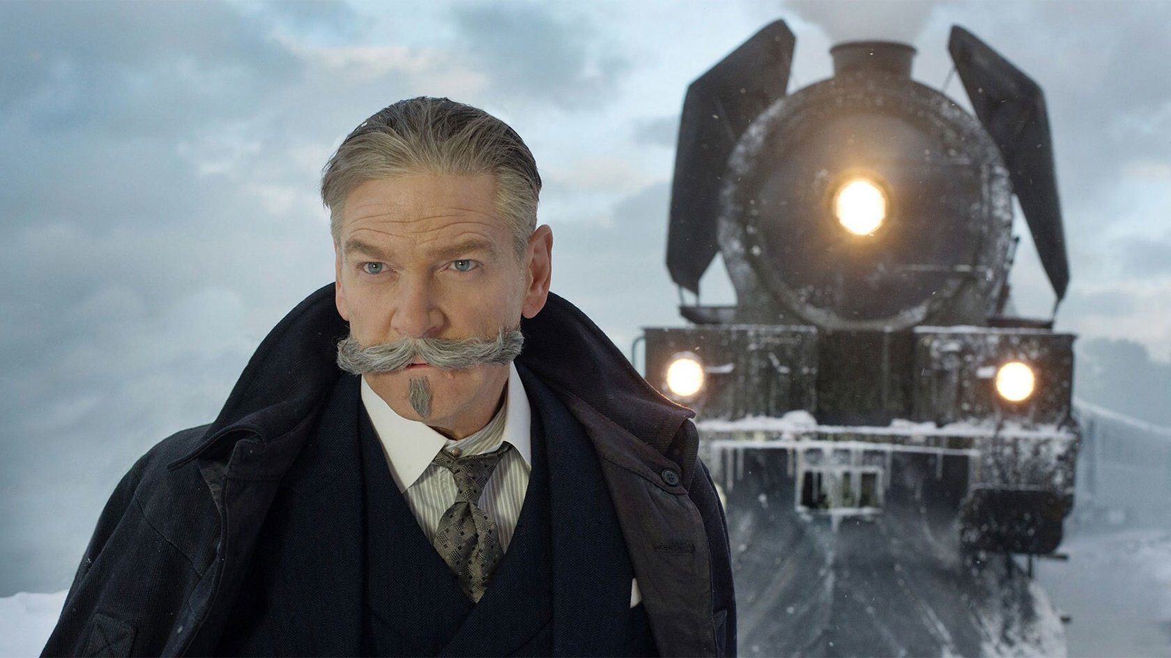 Kenneth Branagh in „Mord im Orient Express“.