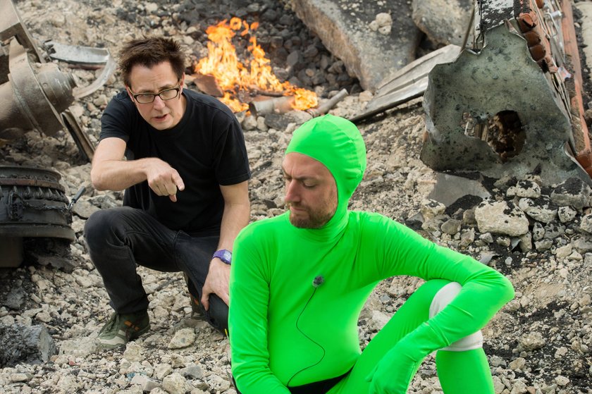 GUARDIANS OF THE GALAXY, from left: director James Gunn, Sean Gunn, on set, 2014. ph: Jay Maidment/ Walt Disney Studios Motion Pictures/Courtesy Everett Collection Walt Disney Co./Courtesy Everett Collection ACHTUNG AUFNAHMEDATUM GESCHÄTZT PUBLICATIONxINxGERxSUIxAUTxONLY Copyright: xWaltxDisneyxCo./CourtesyxEverettxCollectionx MCDGUOF EC060