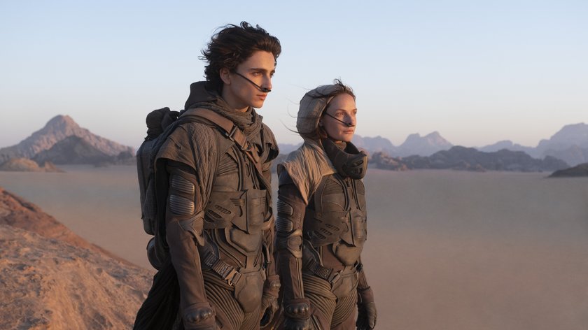 Der Sci-Fi-Film „Dune“ basiert auf der gleichnamigen Romanvorlage von Frank Herbert.