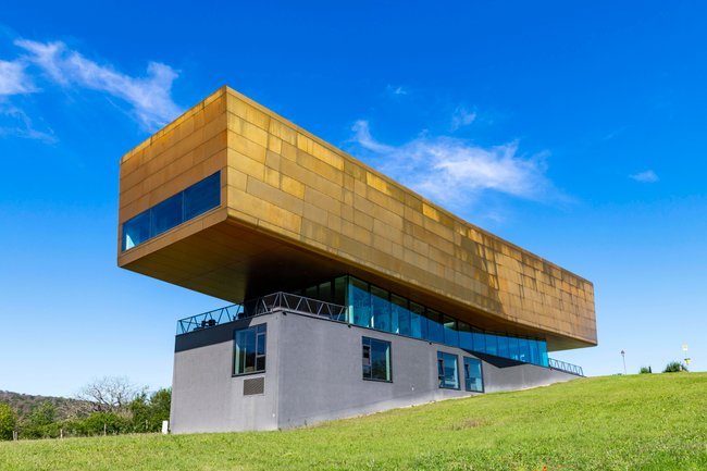 Das Museum Arche Nebra in Sachsen-Anhalt.