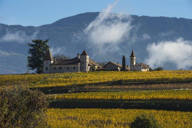 Der Kreithof in Eppan beherbergt ein Weingut.