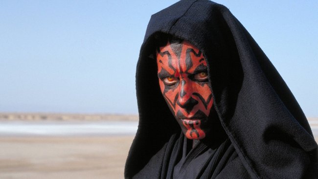 Sith-Lord Darth Maul in „Star Wars: Episode I – Die dunkle Bedrohung“.