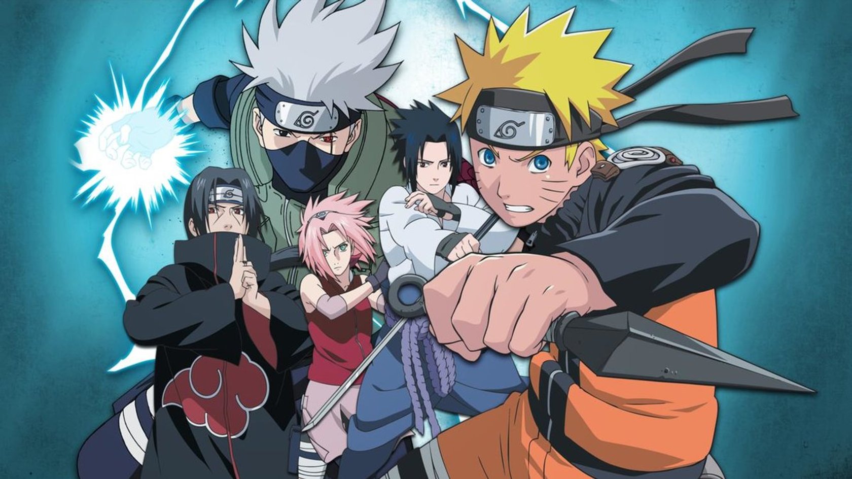 Die Ninjas aus Konoha.