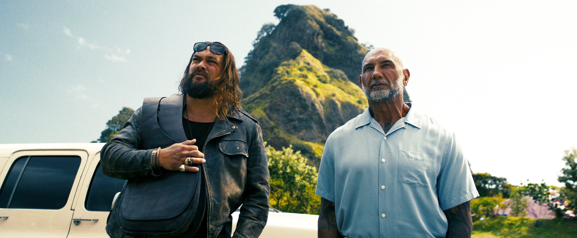 „Arschgeil“: Erster Trailer zum neuen Amazon-Film zeigt Jason Momoa & Dave Bautista als neues Action-Duo