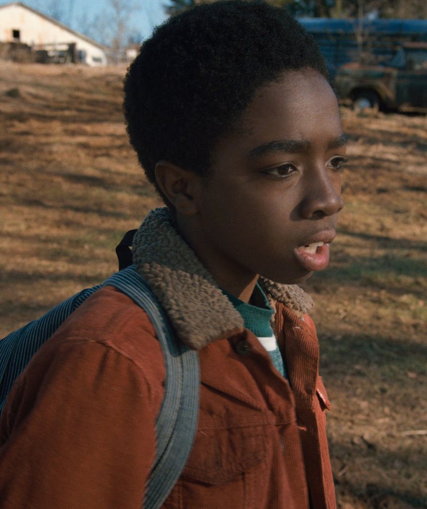 Caleb McLaughlin in "Stranger Things".