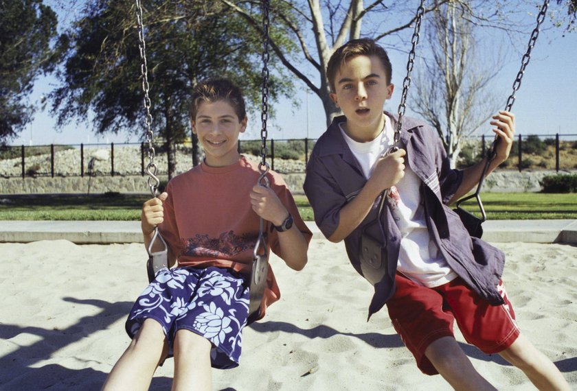 Film Stills from Malcolm in the Middle Episode: Water Park Justin Berfielrd, Frankie Muinz May 21, 2000 Photo Credit: Saeed Adyani PUBLICATIONxINxGERxSUIxAUTxONLY 30846379  