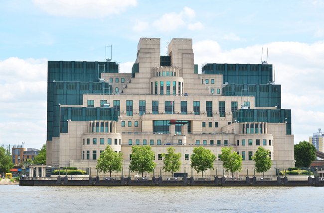 Das Secret Intelligence Service Building (SIS) in London.