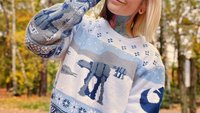 Für „Star Wars“-Fans: Winterlicher Strickpullover hier im Angebot 