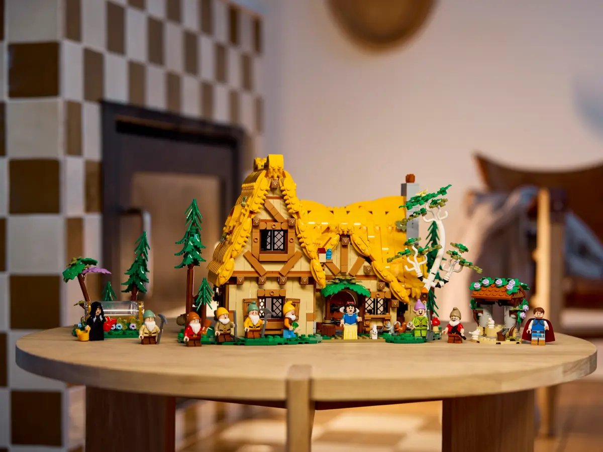 Märchenhafter Disney-Klassiker: „Schneewittchen und die Sieben Zwerge“ gibt es jetzt als Lego-Set