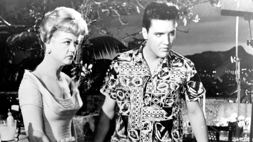 Angela Lansbury und Elvis Presley in "Blaues Hawaii"