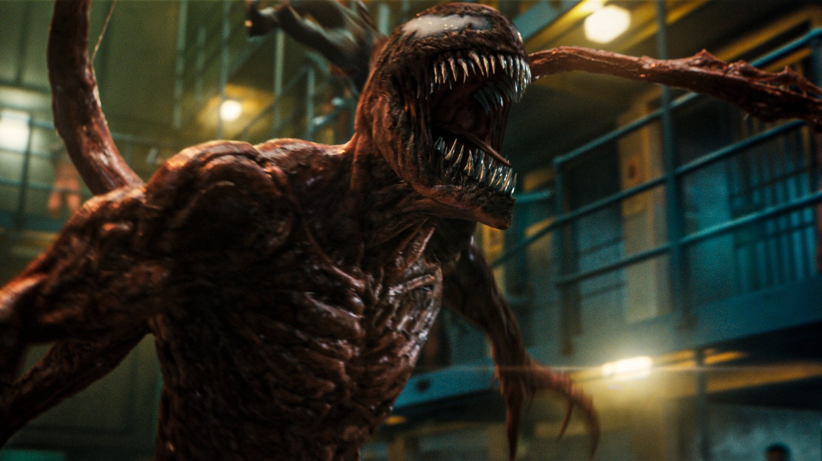 Eddie und Venom müssen sich Carnage stellen.