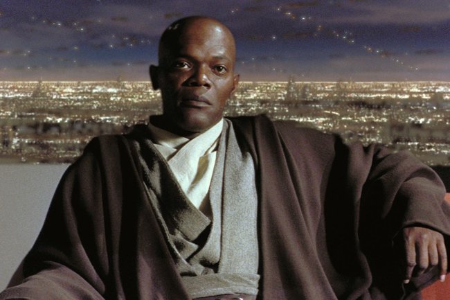 Mace Windu (Samuel L. Jackson) ist einer der stärksten Jedi-Meister.