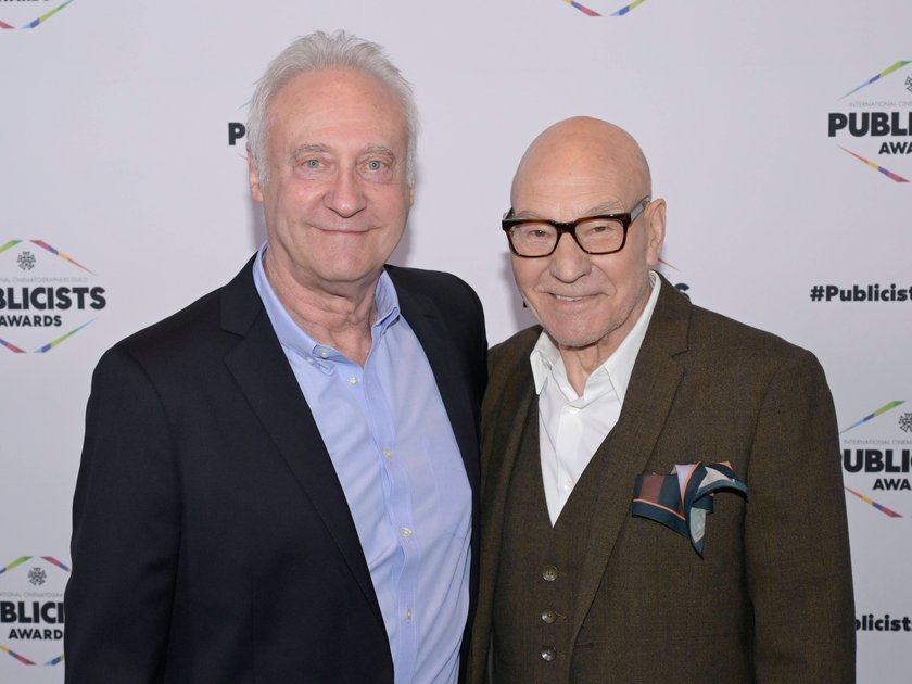 March 8, 2024, Beverly Hilly, California, U.S.: Brent Spiner and Patrick Stewart attend the 61st ICG Publicists Awards. Beverly Hilly U.S. - ZUMAb173 20240308_aap_b173_157 Copyright: xBillyxBennightx