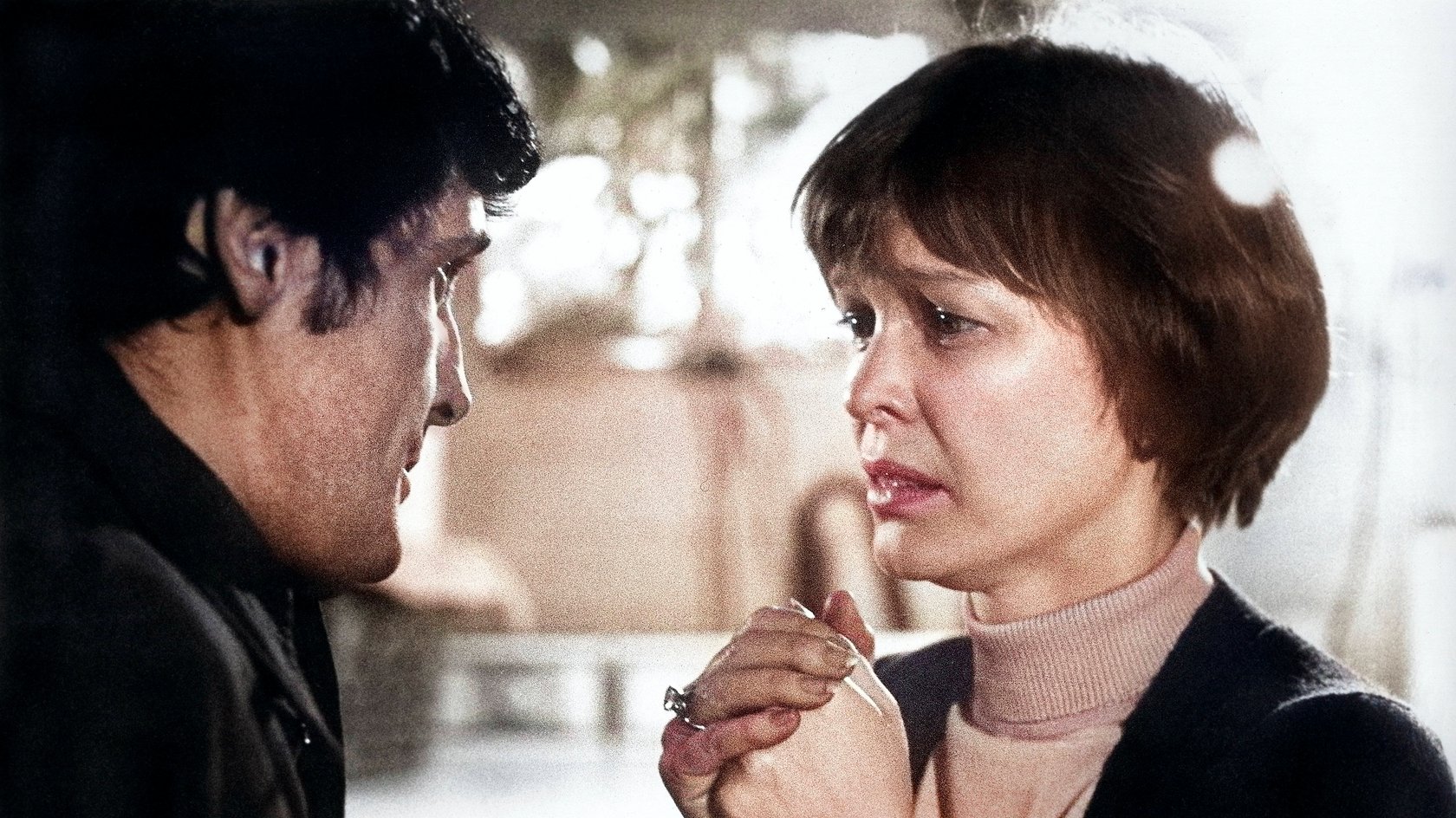 Jason Miller und Ellen Burstyn in „Der Exorzist“.