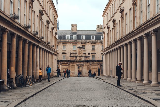 Bath Street in Bath