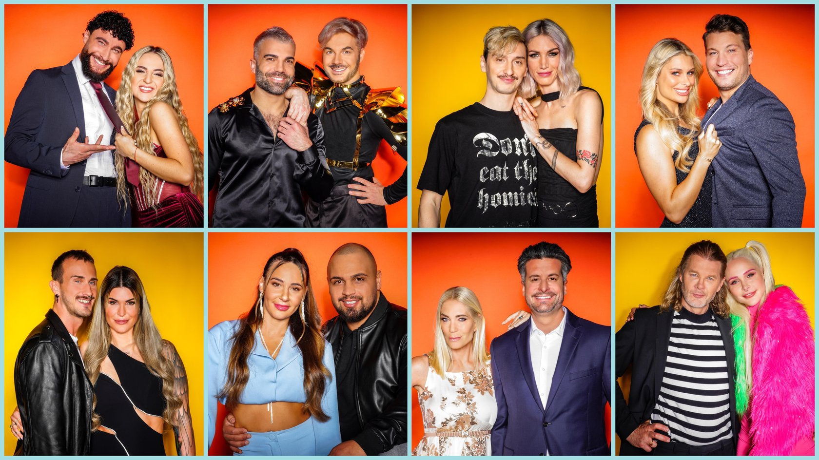 Diese Paare nehmen an der neunten Staffel von „Das Sommerhaus der Stars“ teil.