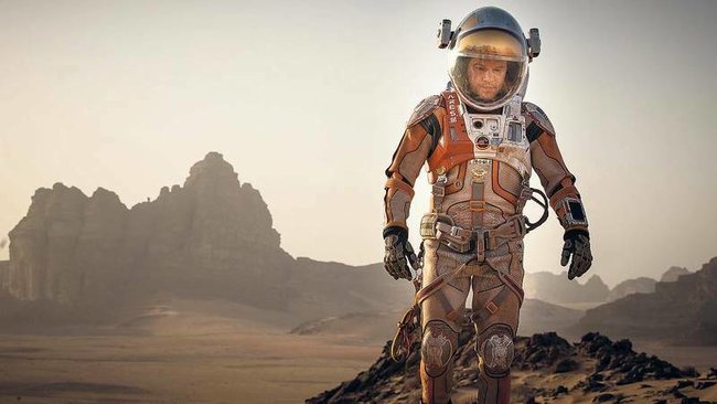 Matt Damon als Mark Watney auf dem Mars