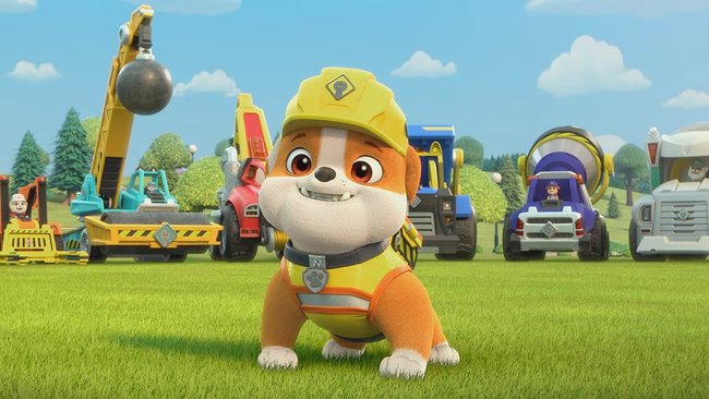 Rubble ist der Boss auf der Baustelle. Rubble ist der Boss auf der Baustelle.