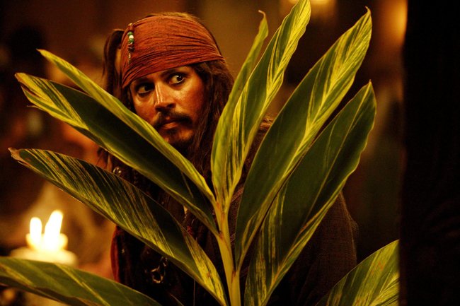 Johnny Depp in seiner Paraderolle als Jack Sparrow.