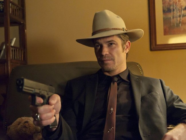 Deputy U.S. Marshal Raylan Givens (Timothy Olyphant) sorgt in Kentucky für Recht und Ordnung.