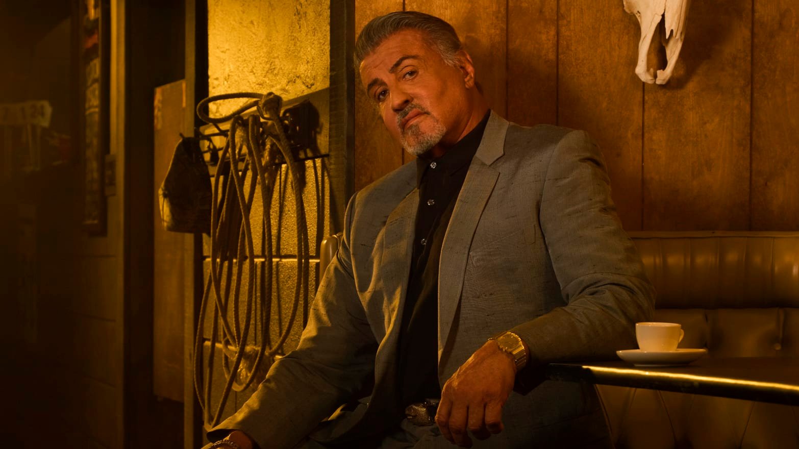 Sylvester Stallone als Mafioso.