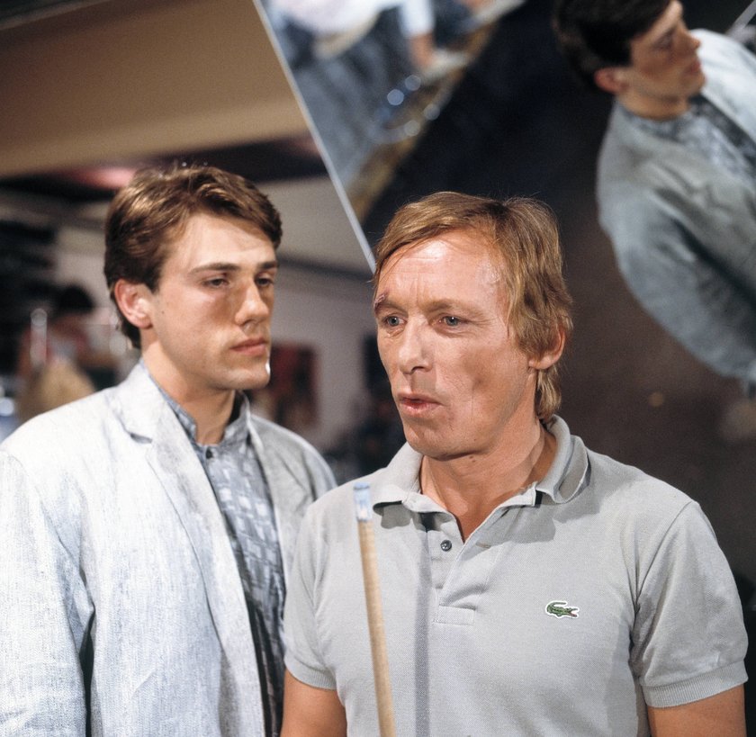 EIN FALL FÜR ZWEI / Blutsbande BRD 1985 / Bernd Fischerauer CHRISTOPH WALTZ (Alf) und CLAUS THEO GÄRTNER (Matula) i 1985. 31810/ / Überschrift: EIN FALL FÜR ZWEI / BRD 1985 Copyright: KPA !AUFNAHMEDATUM GESCHÄTZT! UnitedArchives00652257  