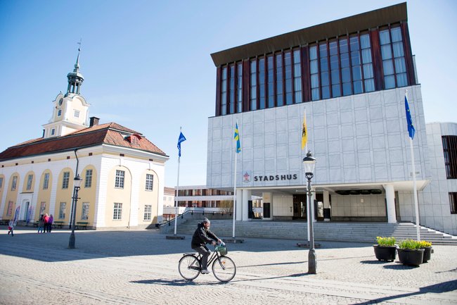 Das Rathaus von Nyköping. Das Rathaus von Nyköping.