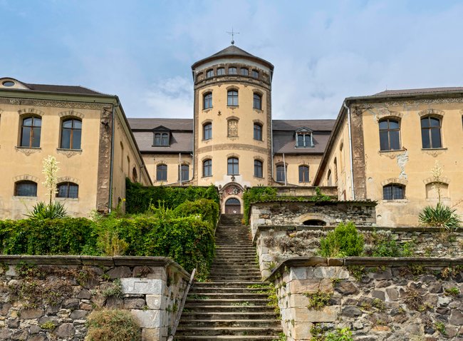 Schloss Hainewalde in Sachsen.