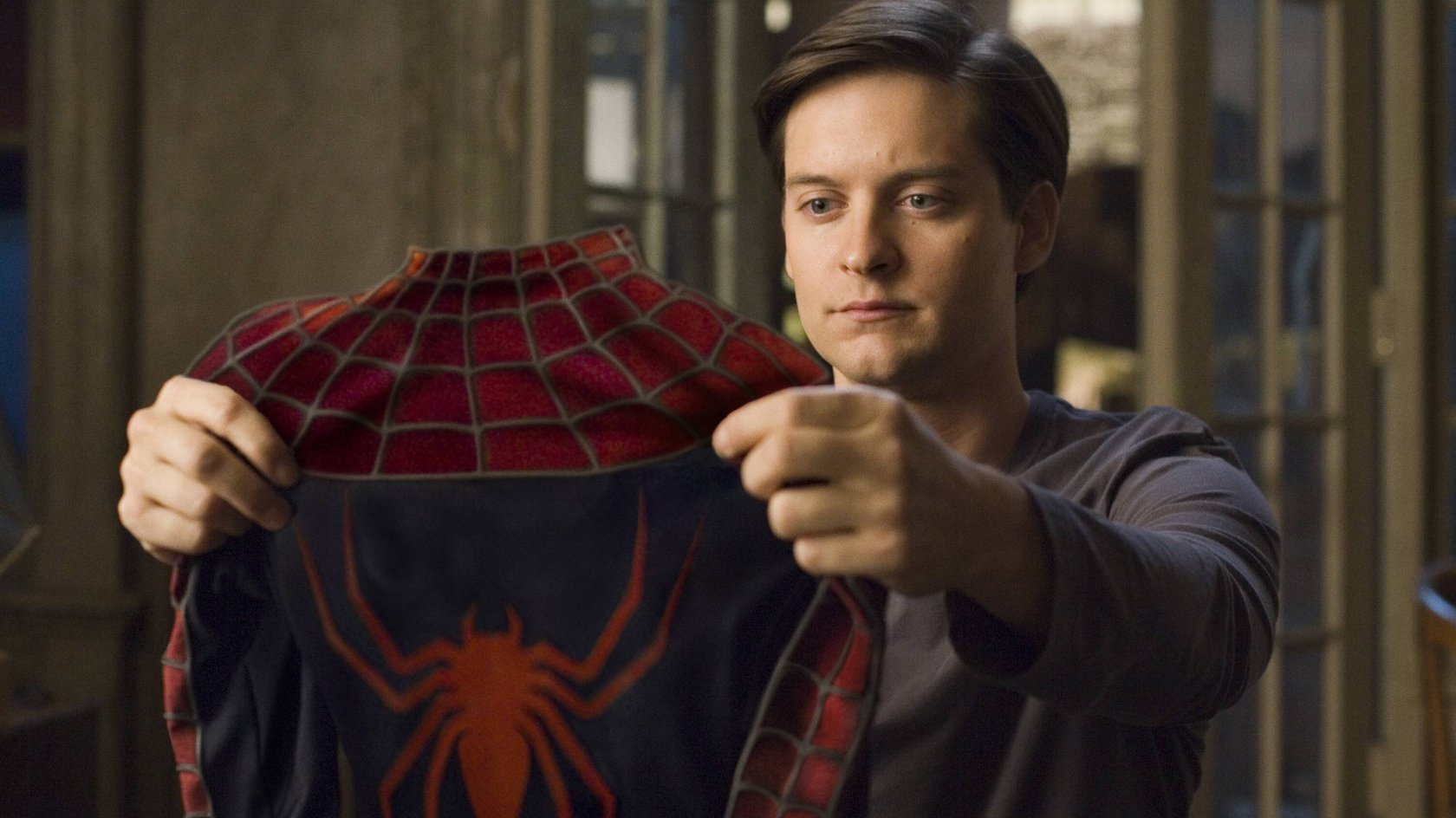 Tobey Maguire in einer Szene aus „Spider-Man 3“.