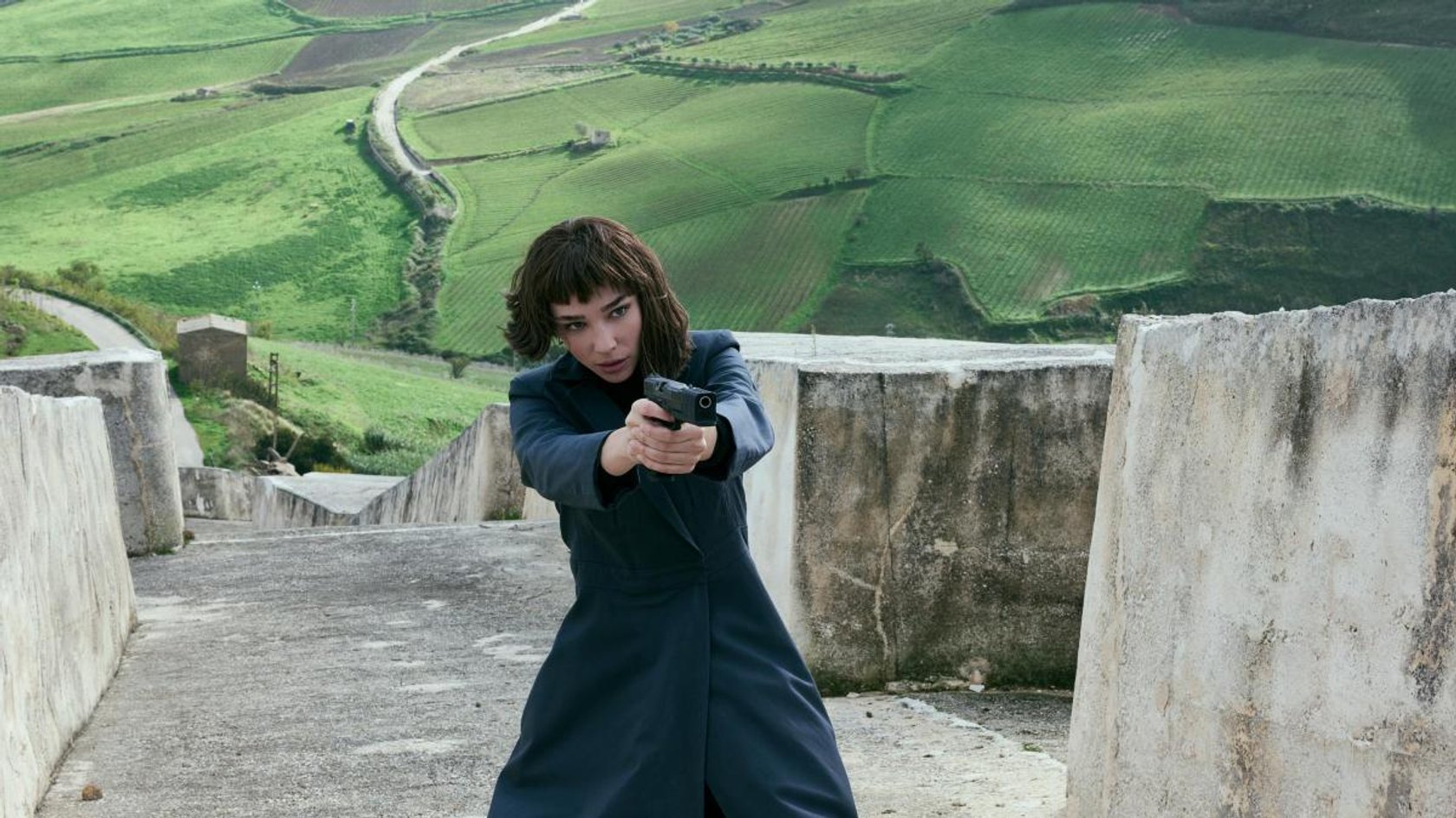 Matilda De Angelis als Diana Cavalieri in „Citadel: Diana“.