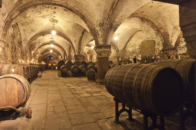 Weinkeller im Kloster Eberbach